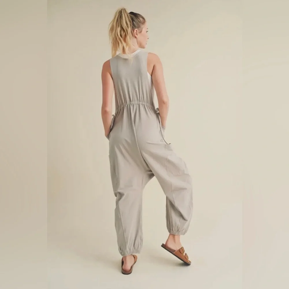 Pinkblush stretch jumpsuit nwot